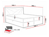 Continental bed 262916 5127542