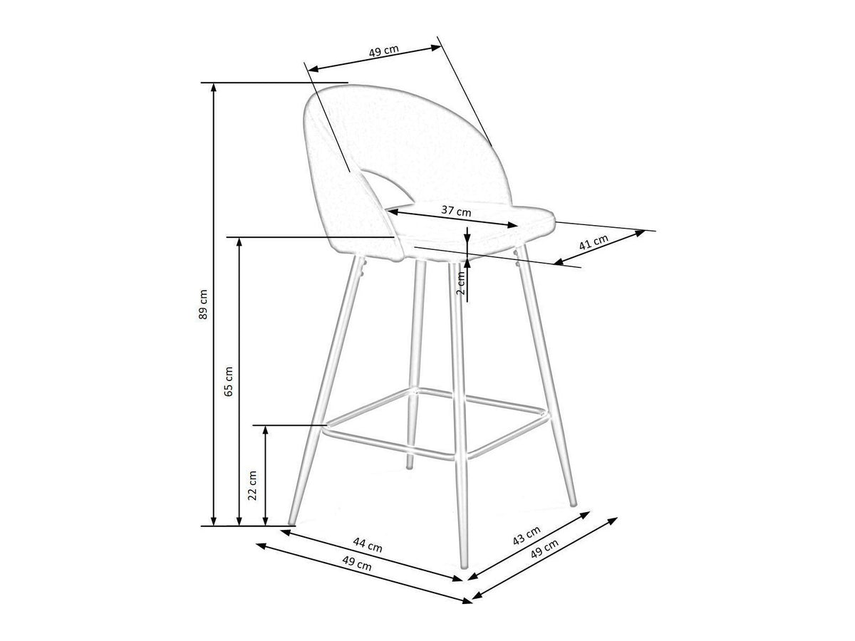 Counter stool 240932