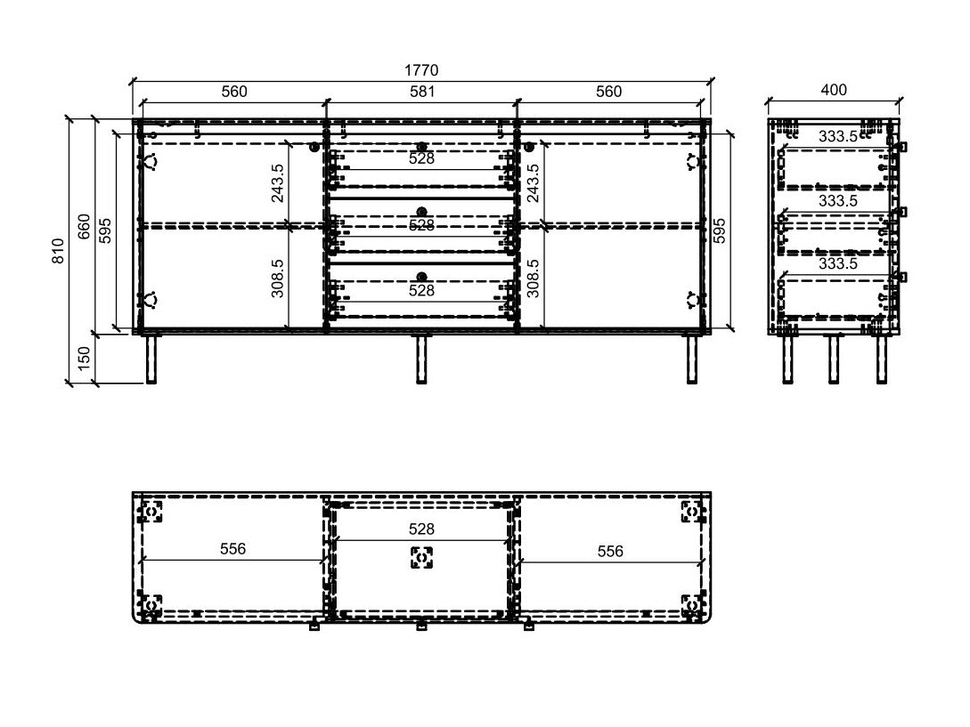 Chest of drawers 686752