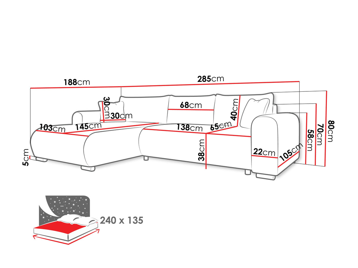 Corner sofa 580866