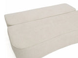 Sofa bed Lidavo with storage, cream 5136916