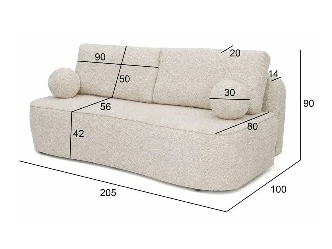 Sofa bed 687334