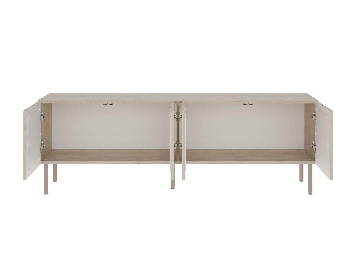 TV stand Bodela 160 cm, light brown 5139030