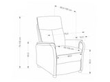 Armchair recliner 687838