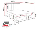 Continental bed 233823 5146423