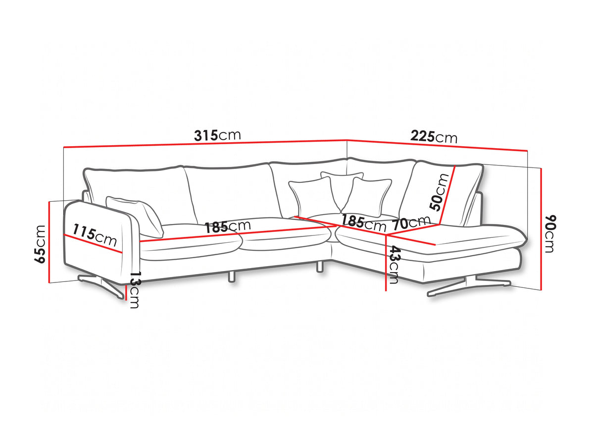 Corner sofa 688626