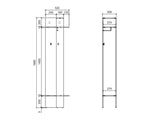 Coat rack 689051
