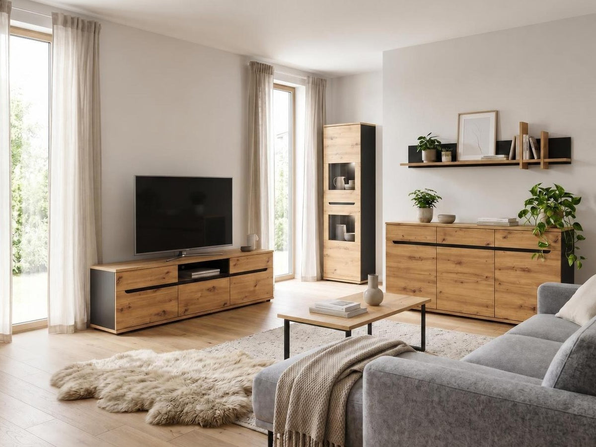 Bookcase Nisela 60 cm, brown 5161150