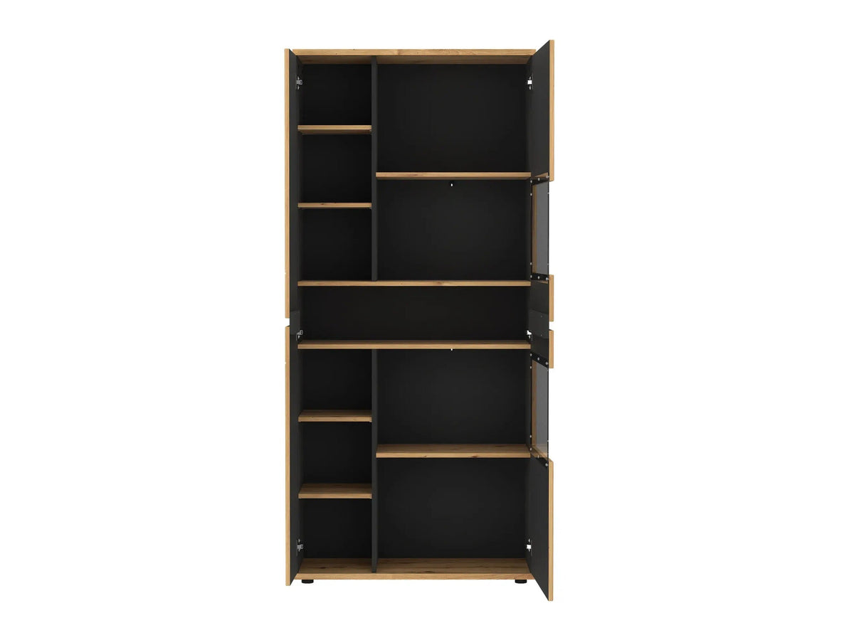 Bookcase Divoma 90 cm, light brown 5161385