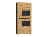 Bookcase Divoma 90 cm, light brown 5161392