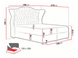 Continental bed 263304 5164655