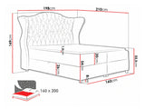 Continental bed 263304 5165680