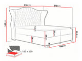 Continental bed 263304 5165709