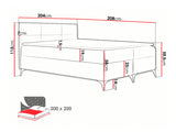 Continental bed 210906 5166374