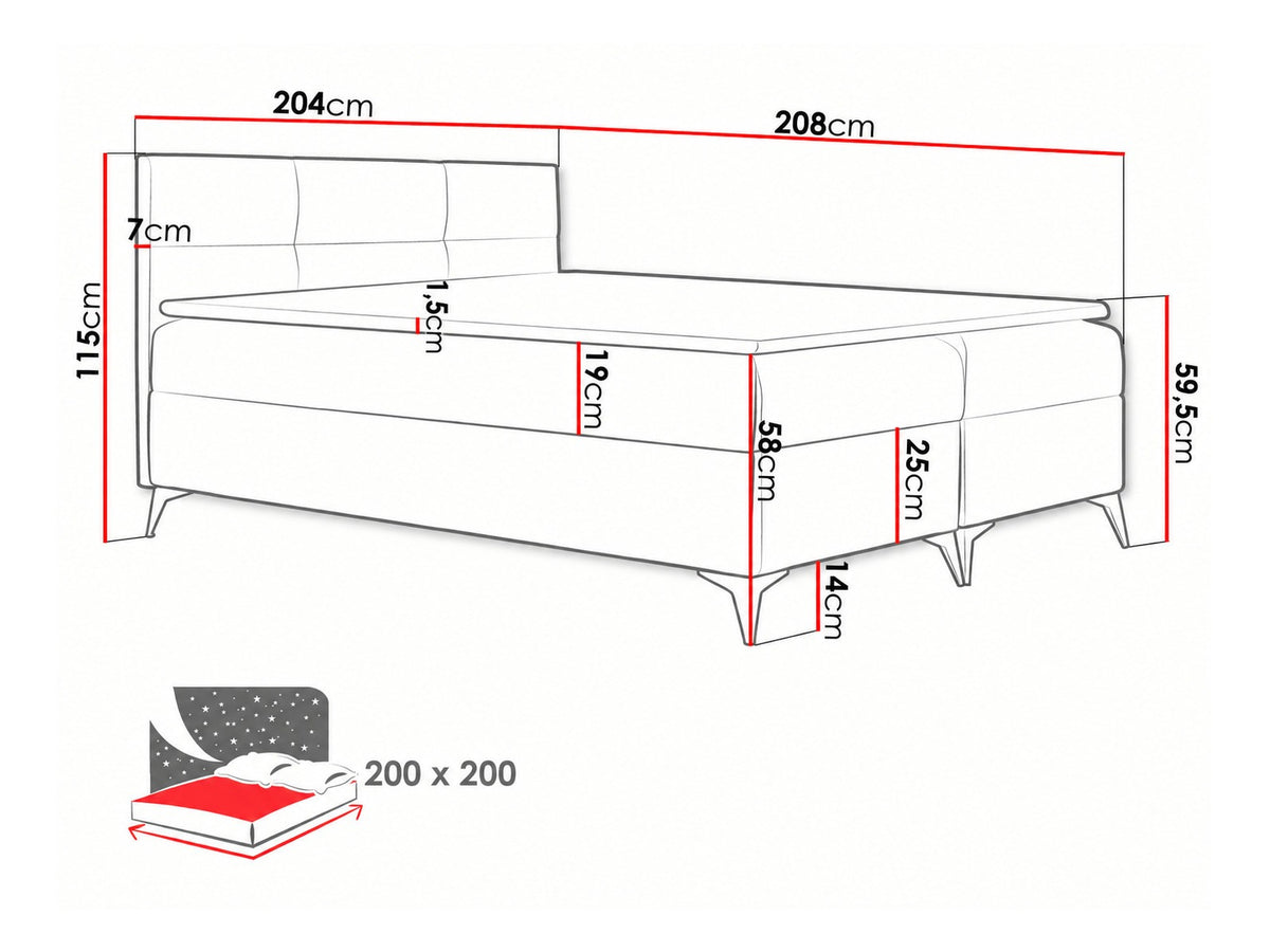 Continental bed 210906 5166395