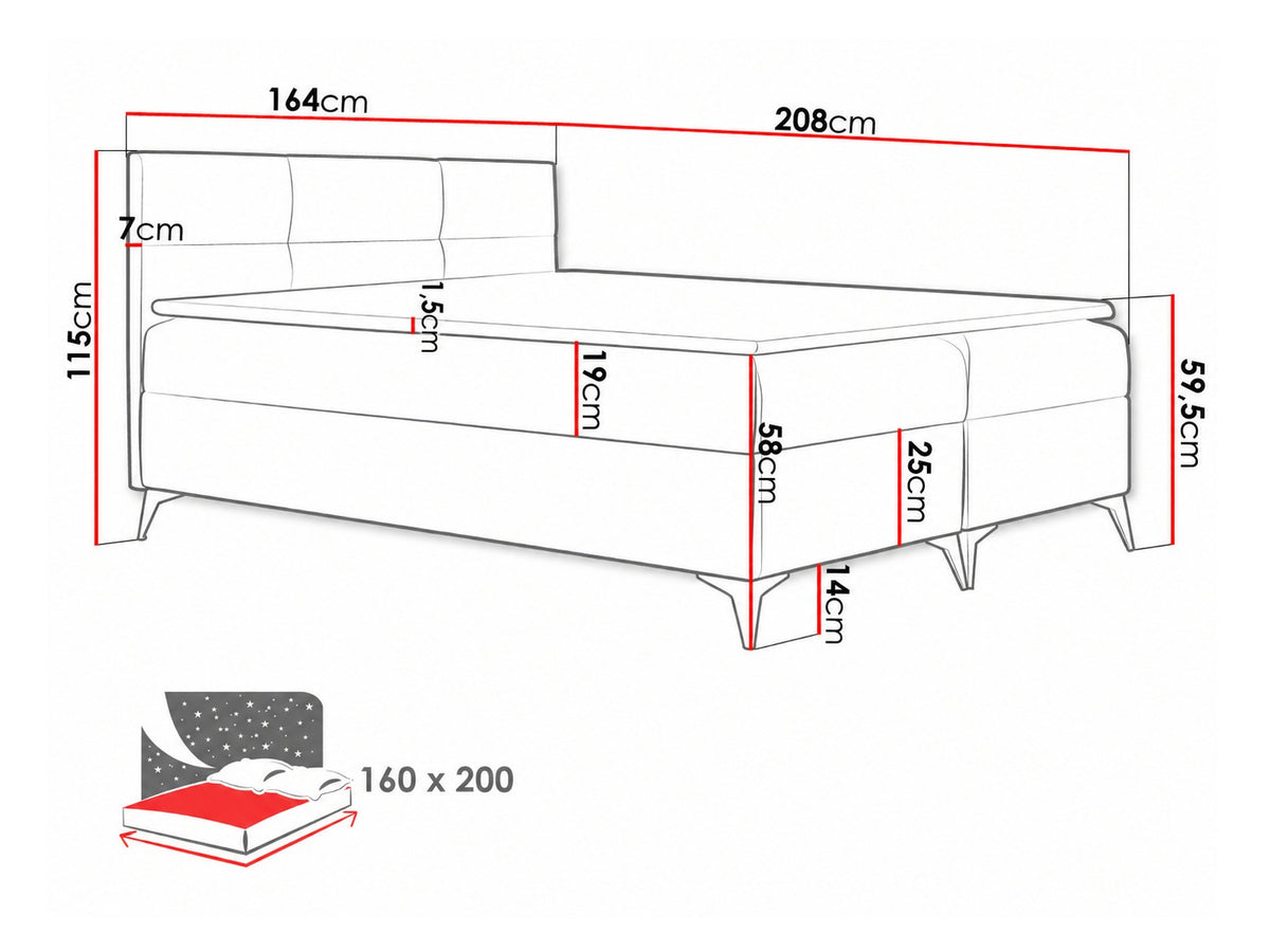 Continental bed 210906 5166434