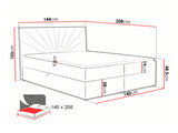 Continental bed 263372 5166527