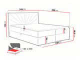 Continental bed 263372 5166535