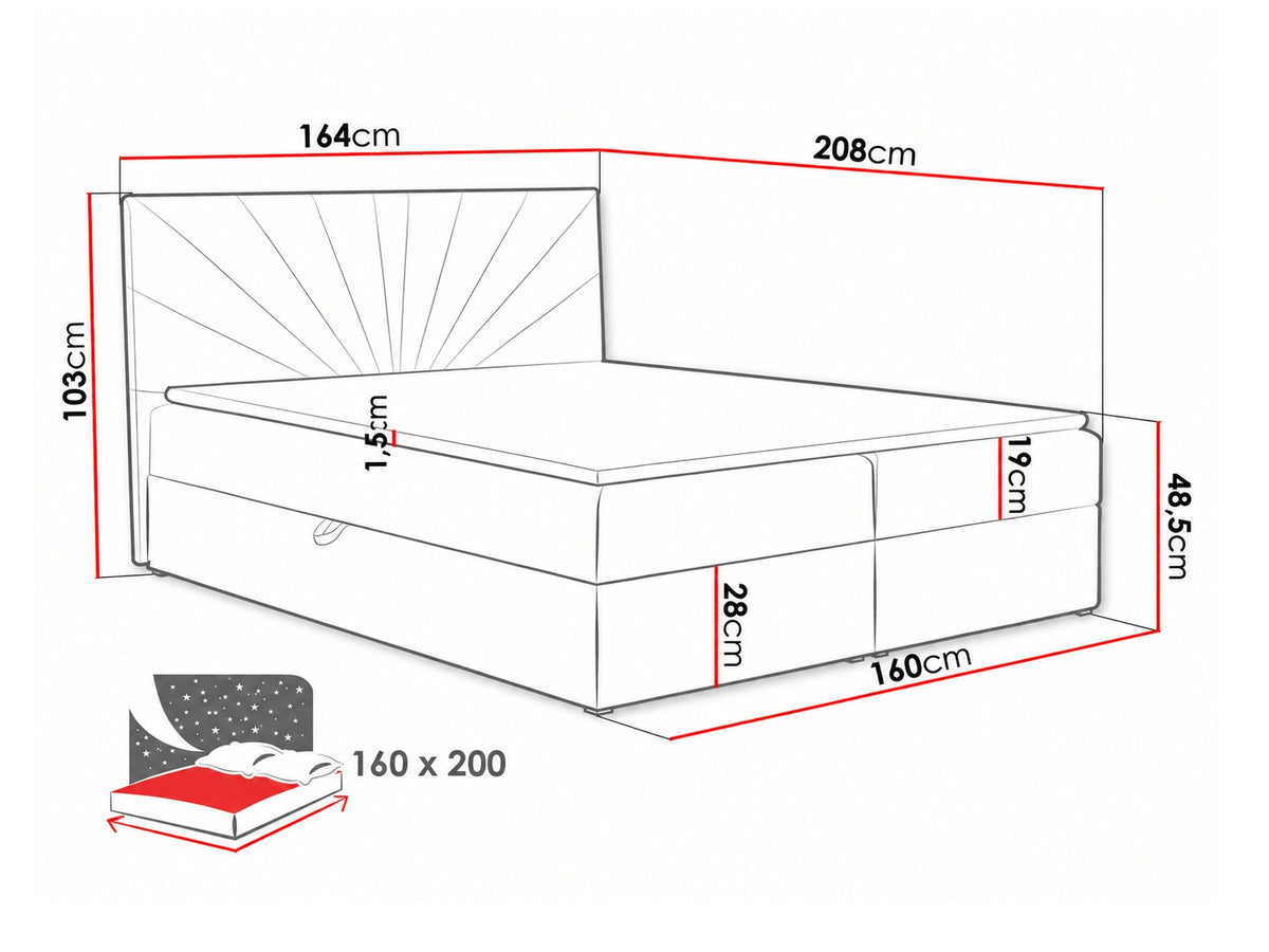 Continental bed 263372 5166548