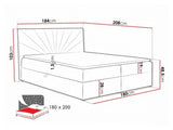 Continental bed 263372 5166976
