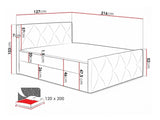 Continental bed 314785 5167056
