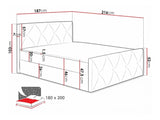 Continental bed 314785 5167072