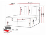 Continental bed 375615 5167545