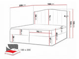Continental bed 375615 5167548