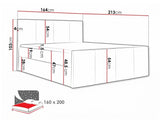 Continental bed 375953 5167637