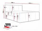 Continental bed 375953 5167671