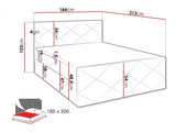 Continental bed 376371 5167948