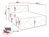 Continental bed 376371 5167954