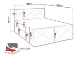 Continental bed 376371 5167980