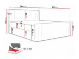 Continental bed 405023 5168290