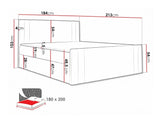 Continental bed 405023 5168342