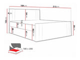 Continental bed 405023 5168362