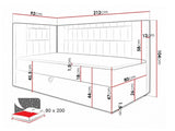 Continental bed 470436 5168751
