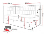 Continental bed 470436 5168819