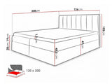 Continental bed 110101 5169168