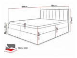 Continental bed 110101 5169218