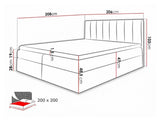 Continental bed 110101 5169223