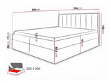Continental bed 110101 5169229