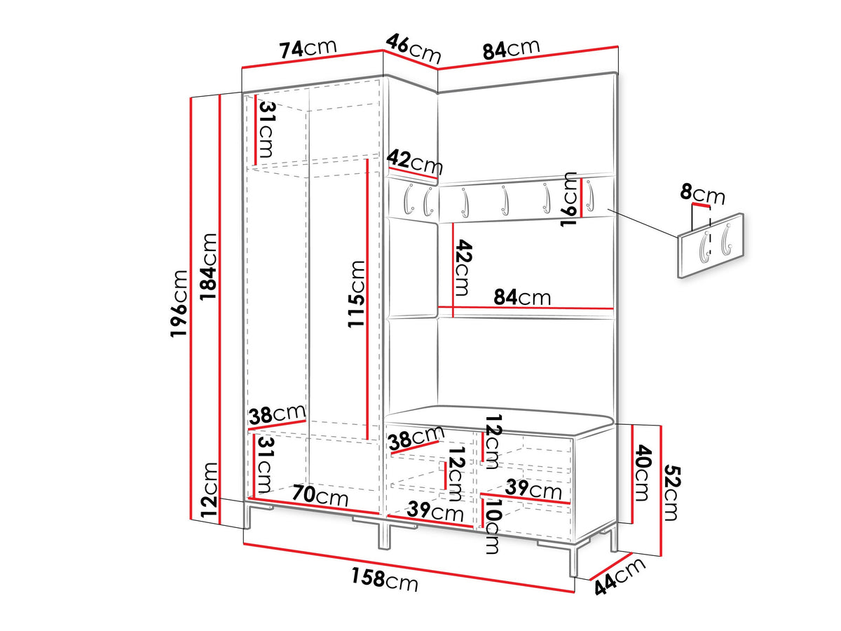 Hallway set 451825 5171242