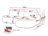 Corner sofa 683704