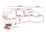 Corner sofa 690208