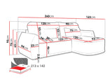Corner sofa 690208