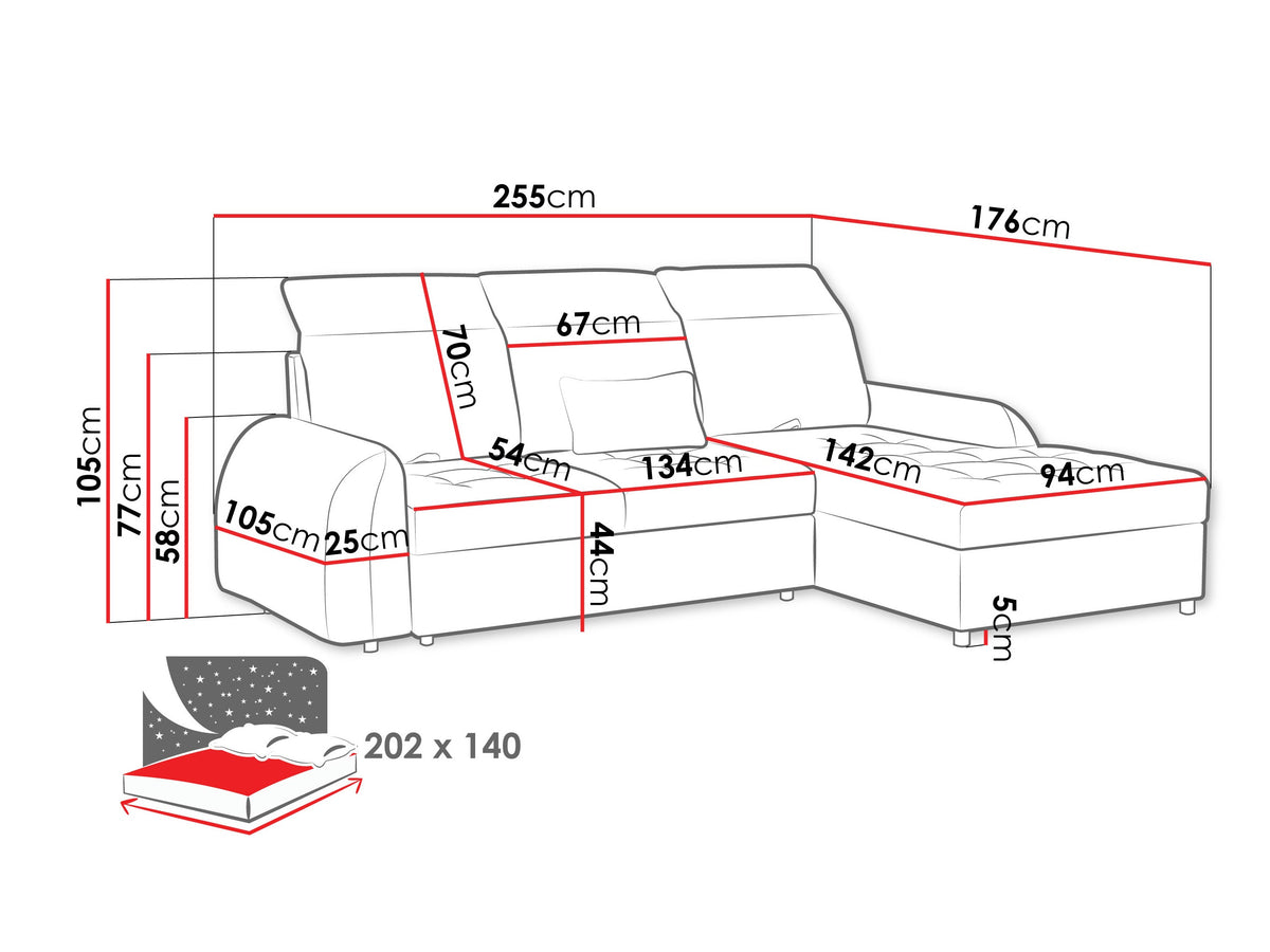 Corner sofa 690225