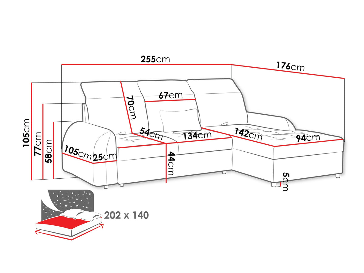 Corner sofa 690225