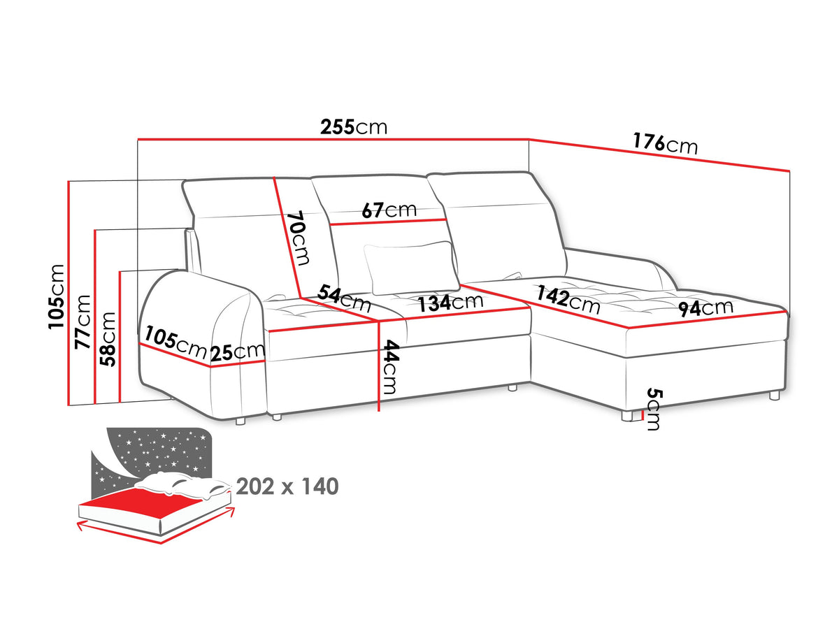 Corner sofa 690225
