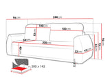 Sofa bed 690302